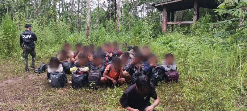 24名缅甸公民在泰国被捕,企图偷渡前往马来西亚 24名缅甸公民在泰国被捕,企图偷渡前往马来西亚