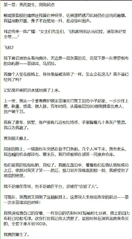 重生之我在东南亚的逆袭:从打工仔到盘总的传奇故事 重生之我在东南亚的逆袭:从打工仔到盘总的传奇故事