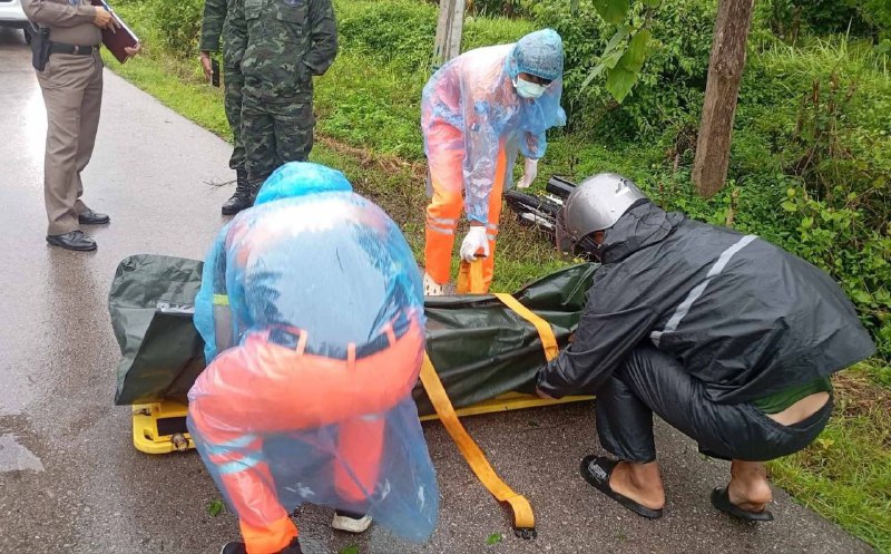 泰缅边界摩托车事故导致一人不幸身亡 泰缅边界摩托车事故导致一人不幸身亡