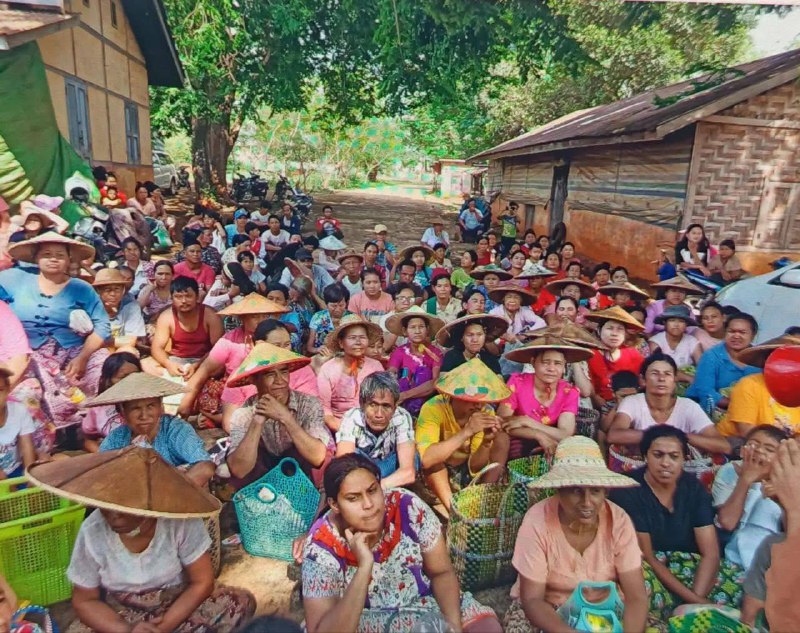掸邦冲突致近1800人涌入瑙本村,需紧急粮食援助 掸邦冲突致近1800人涌入瑙本村,需紧急粮食援助