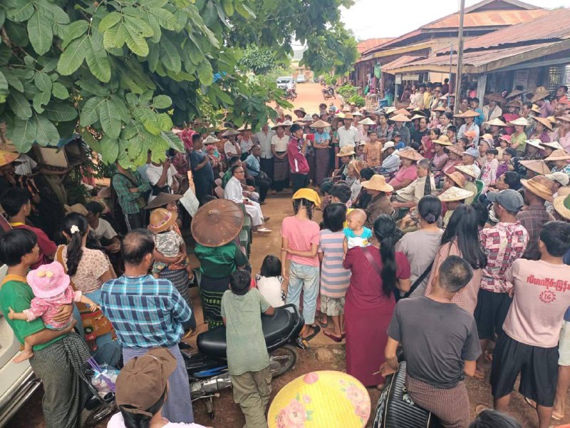掸邦冲突致近1800人涌入瑙本村,需紧急粮食援助 掸邦冲突致近1800人涌入瑙本村,需紧急粮食援助