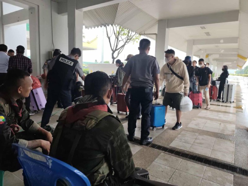 妙瓦底网络洗钱活动:22名外国人被移送至泰国 妙瓦底网络洗钱活动:22名外国人被移送至泰国