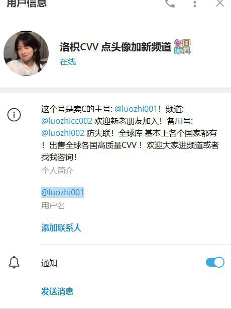 警惕网络诈骗:洛枳CVV工作室的骗局曝光 警惕网络诈骗:洛枳CVV工作室的骗局曝光