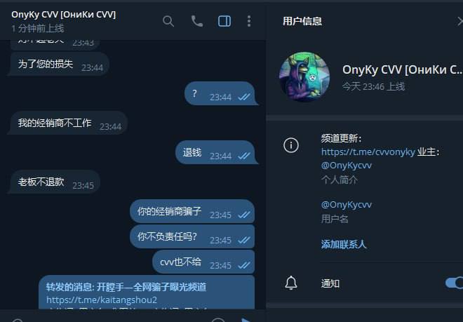 如何谨防在线诈骗:OnyKy CVV 案例分析 如何谨防在线诈骗:OnyKy CVV 案例分析